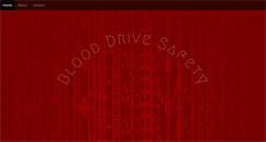 Desktop Screenshot of blooddrivesafety.com